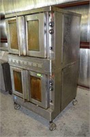 BLODGETT DOUBLE OVEN ON CASTERS