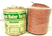 (2) Rolls of Plastic & Natural Fiber Baler Twine