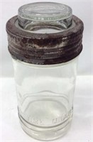 Antique Quart Glass Jar Sanford MFC Pat. 1900