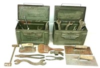 (2) Ammo Boxes w/ Tools