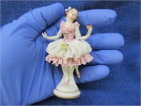 nice old germany 4in girl figurine (dancer)