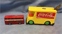 Corgi Junior Coca-Cola bus, Coca-Cola toy truck