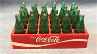 Coca-Cola case of 24 Coca-Cola bottles miniature