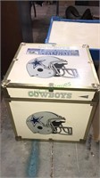 Dallas Cowboys storage trunk, 16 x 16 x 16,(424)