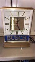 Busch beer clock in light bar sign, clock doesn't