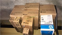 Large group of new old stock xerox printer toner