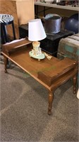 Colonial Maple coffee table, vintage child's