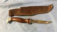 CUTCO model 1069 knife and sheath, the knife is