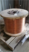 Large Spool of Carbon Steel Wire