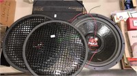 MTX thunder 4300 X amp and speakers, 12 inch