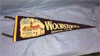 Woodstock Virginia bicentennial pennant dated