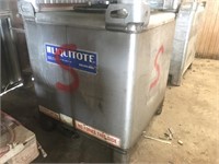 (1) 300 Gallong SS Liquid Tranfer Tote