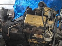 Engine & Trans - Detroit 6V53 diesel
