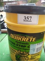Quikrete Hydraulic Water Stop Cement, 1- 5 Gal.