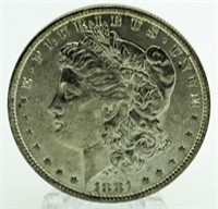 1881-S Choice BU Morgan Silver Dollar