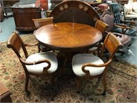 Game table w/4 chairs