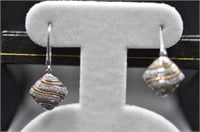 Diamond estate earrings