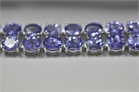 20.40ct tanzanite bracelet