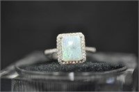 2.06ct opal ring