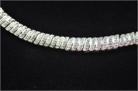 2ct diamond eternity necklace