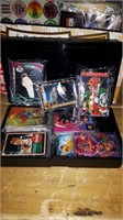 BLACK ANDIS BOX FULL OF COLLECTOR CARDS