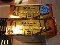 Box of 308 Win. 180 Gr. Ammo by Box X 2 Boxes