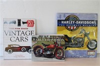 (5) Car & Motorcycle Coffee Table Books