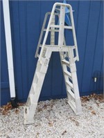7ft tall "A-framed" figerglass ladder