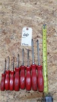 Snap-On star driver, 8pc