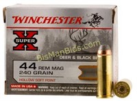 Winchester 44RemMag 240GR - 200 Rounds