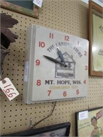 The Lansing Store Mt. Hope, WI Clock