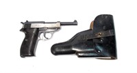 Walther P.38 "ac43" 9mm semi-auto, 5" barrel with