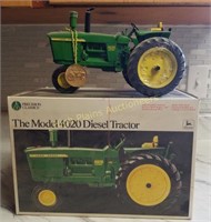 John Deere 4020 Diesel Toy Tractor w/Collector's