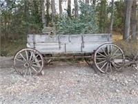 HORSE DRAWN WAGON COMPLETE