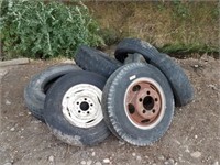 LOT OF MISC TIRES