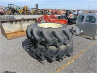 (2) Firestone 18.4 - 30 Tires & Rims