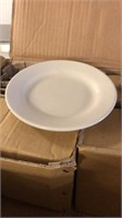 White Rolled Edge Dishes