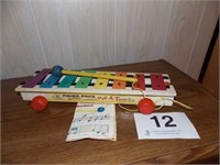 Fisher Price Pull-A-Tune with mallet
