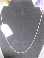 14k gold necklace (3g)