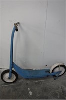 Vintage Blue Scooter