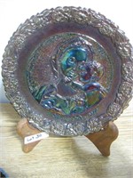 Fenton Carnival Glass Mothers day 1977 Plate
