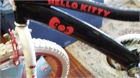 HELLO KITTY 18" WHEEL BICYCLE WITH TRAINING WHEELS