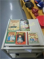 5 Vintage reading and drawing books