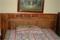 Full Size Head Board with Metal Frame