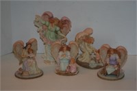 Seraphim Classics Angel Figurines (lot of 5)