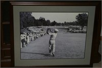 Ben Hogan Signed Golf Print
