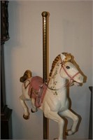 Life Size Carousel Horse on Stand
