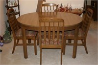 Keller Furniture Dining Set with 4 chairs