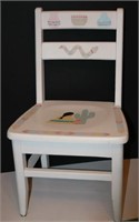 Southwest Painted Child's Chair
