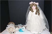 Porcelain Dolls (lot of 3) Cindy McClure, Baba